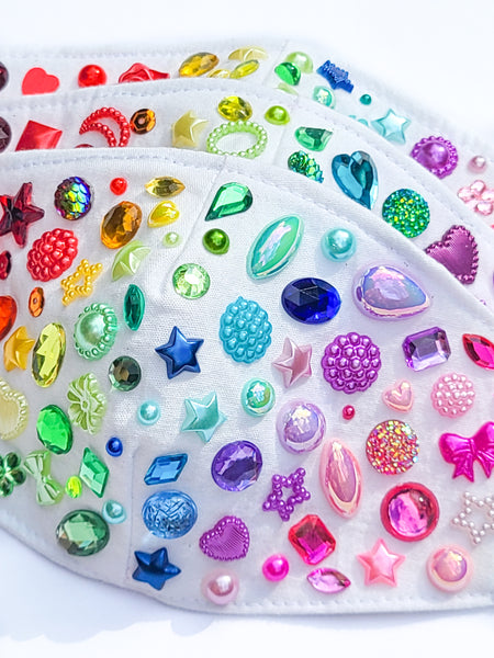 Youth Rainbow Twinkle Mask