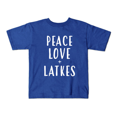 Peace, Love, & Latkes Tshirt